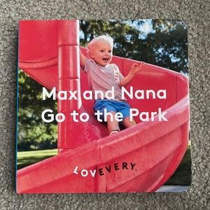 Lovevery Max and Nana Go to the Park Board Book
